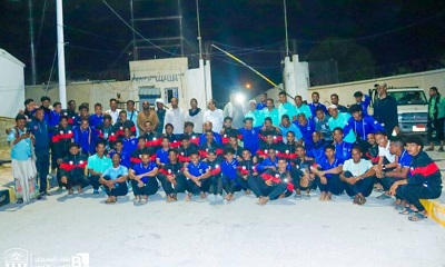 أعلن عن مكافأة للفريقين في حال التأهل .. محافظ حضرموت يدعو فريقي شعب وتضامن حضرموت الى مواصلة مشوارهما المشرّف