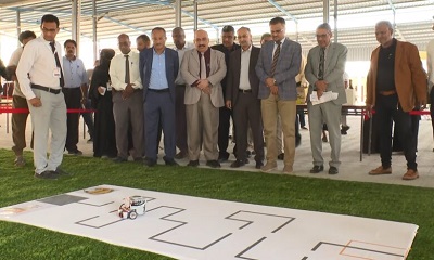 أمين عام محلي حضرموت يدشن البطولة الثانية للروبوت والذكاء الاصطناعي بمدارس ساحل حضرموت