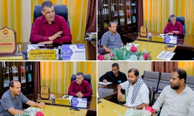 اجتماع يناقش تدخلات مؤسسة حضرموت للتنمية الريفية لبناء مدرسة للبنات في منطقة بن سلمان بغيل باوزير