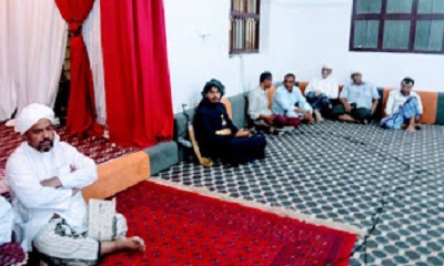 مدير عام مديرية حريضة في زيارة تعريفيه أخوية لرباط الفتح بالمديرية