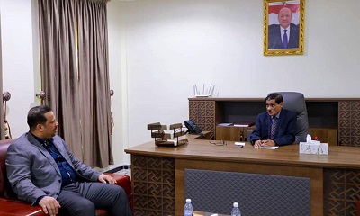 النائب البحسني يطلع على استعدادات المؤسسة الاقتصادية لتدشين معارض الشهر الكريم