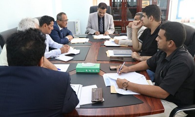 الأمين العام للمجلس المحلي يترأس الاجتماع الثاني للجنة العامة للمناقصات لعام 2024م