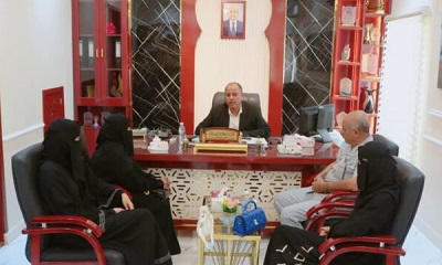 مدير عام سيئون يشيد بجهود لجنة شؤون المرأة والطفل التابعة لعاقل حي الوحدة الأوسط بمدينة سيئون