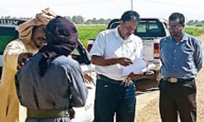 مدير عام مديرية حريضة يلتقي فريق المؤسسة العامة للكهرباء فرع وادي حضرموت