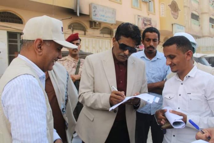 المكلا: تسليم موقع المرحلة الثانية من مشروع المياه والصرف الصحي للمدن الحضرية بمنطقة بويش للجهة المنفذة 