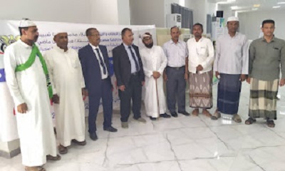 تدشين مشروع توزيع كماليات وادوات نظافه لعدد من المساجد التابعه للأوقاف بوادي حضرموت