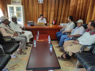 مدير عام مديرية القطن يلتقي فريق مؤسسة بناء للتنمية