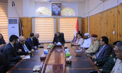 وكيل المحافظة يبحث مع السفير التركي لدى اليمن مجالات التعاون والتدخلات الممكنة في المجال التنموي بوادي وصحراء حضرموت
