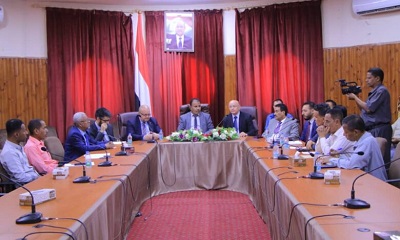 برئاسة وكيل المحافظة والسفير التركي لدى اليمن لقاء لمناقشة التدخلات التركية الممكنة لتلبية احتياجات المرافق الخدمية بوادي حضرموت