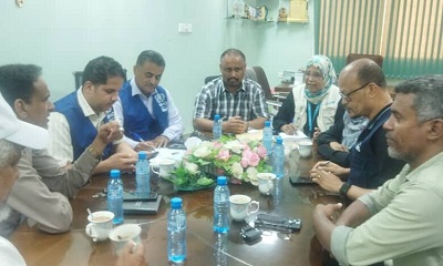 الجمحي يناقش مع منظمتي الصحة العالمية واليونيسيف نتائج مؤشرات نجاح الحملة الوطنية الطارئة للتحصين ضد شلل الأطفال في مديريات حضرموت الساحل