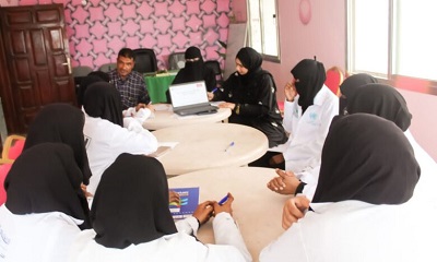 مكتب الصحة في بروم ميفع ينفذ حلقة النقاش البؤرية مع قابلات المجتمع بالمديرية 