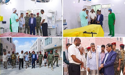 النائب البحسني يطلع على مستوى الخدمات الطبية والعلاجية بمستشفى غيل باوزير