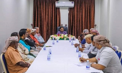 النائب البحسني يوجه بتأثيث مقر الهيئة العسكرية للجيش والأمن الجنوبي بحضرموت