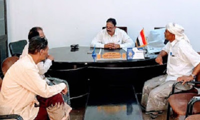 المديرية العام لمديرية حريضة يلتقي بمكتبه قيادة إدارة نادي ريبون الرياضي