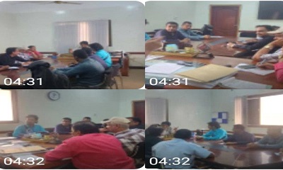 مدير عام مديرية المكلا يلتقي وفد مكتب وزارة الصحة العامة والسكان بحضرموت الساحل