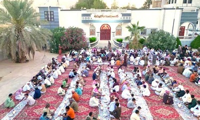 الشيخ يحيى باجري ينظم أمسية رمضانية ومأدبة إفطار في قصره العامر بمدينة بور التاريخية