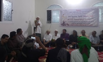 السلطة المحلية بمديرية عمد تقيم مائدة إفطار و أمسية رمضانية