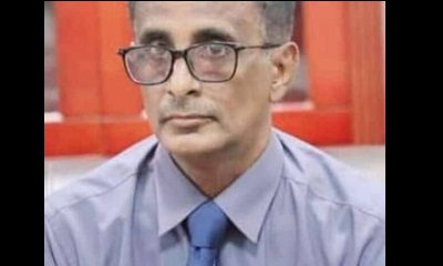 محافظ حضرموت يعزي بوفاة مدير المؤسسة الاقتصادية فرع المهرة الأستاذ محمد بن مالك