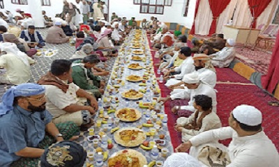 السلطة المحلية بمديرية حريضة تقيم إفطار صائم ومأدبة عشاء 