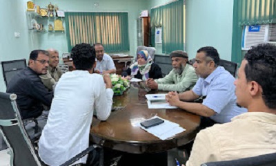 الجمحي يترأس اجتماعاً لمناقشة آلية تنظيم وتطوير عمل التموين الطبي والصيدلة بحضرموت الساحل