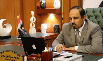 محافظ حضرموت : توجيهات فخامة الرئيس في لقاء الأمس بالوزراء والمحافظين تعدّ دافعًا لمزيدٍ من العمل لتحسين الخدمات والتنمية