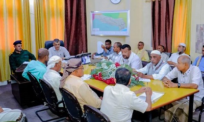 تنفيذي غيل باوزير يقر تشكيل لجنة لقضية الاعتداءات على أرض الدولة