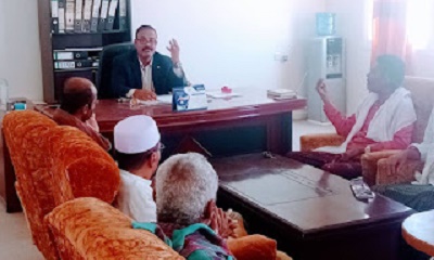 المدير العام لمديرية حريضة في زيارة تفقدية لمكتب التربية والتعليم بالمديرية