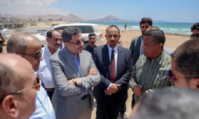 رئيس الوزراء يوجه بعمل حلول عاجلة لإعادة تشغيل المحطة الرئيسية لمعالجة الصرف الصحي في المكلا