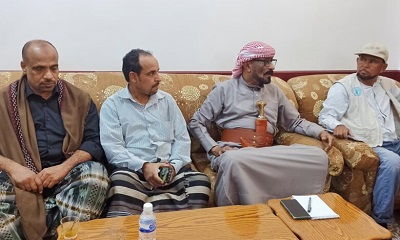 مدير عام شبام يطلع على مستجدات مشروع برنامج الأغذية والزراعة للقدرة على الصمود في قطاع الري والزراعة ( أنظمة الري الحديثة والبيوت المحمية ) بشبام