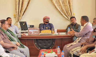 مدير عام شبام يلتقي بمدراء المدارس الحكومية لمناقشة أوضاع التعليم في المديرية