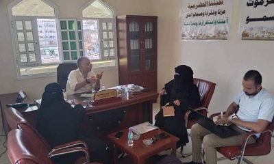 تعاون وشراكة بين دائرتي المرأة والشباب بالأمانة العامة ومكتب الهيئة التنفيذية بالمكلا