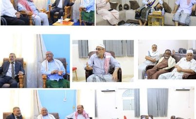 نائب رئيس مجلس النواب باصرة يلتقي ممثلي فروع قيادات الاحزاب بوادي حضرموت
