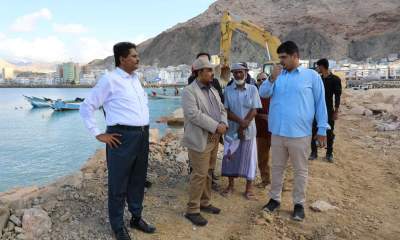 المحافظ بن ماضي يتفقد طريق "الدائري وسط" بنسبة انجاز 84%