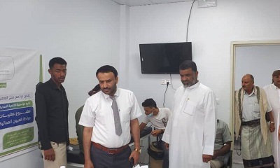 طريق يدشن المخيم الطبي للعيون بمستشفى الحياة بالقطن تنفذه مستشفيات رؤية لطب وجراحة العيون بتمويل من مؤسسة التنمية الصحية