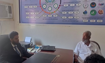 مدير عام التربية الشاملة بوزارة التربية يزور ثانوية الصم والبكم بوادي حضرموت ويلتقي المجلس التنسيقي لجمعية ذوي الإعاقة