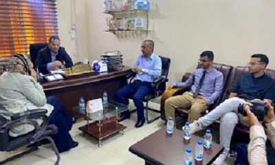 الدكتور باجابر يلتقي المستشارة البحرينية الخواجه ووفد مؤسسة حاضنة بناء لريادة الأعمال