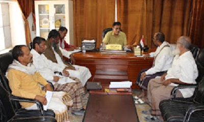 الهيئة الإدارية للمجلس المحلي بمديرية القطن تعقد اجتماعها الدوري للعام 2024م