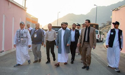 وزير الأوقاف يطلع على مستوى التجهيزات في مخيمات مشعري منى وعرفات