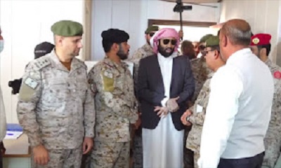 استفتاح مستشفى ميداني سعودي في ميناء الوديعة مقدم من قيادة القوات المشتركة