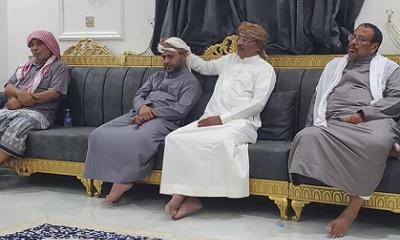 الوكيل التميمي يقدّم واجب العزاء في وفاة الشاب حسين منير التميمي