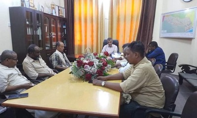 إجتماع يناقش سبل تفعيل التدوير الوظيفي بمديرية غيل باوزير