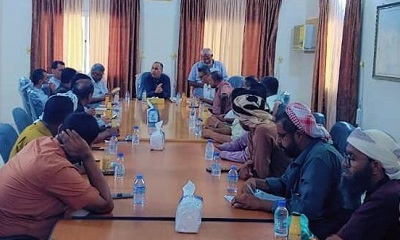 المؤسسة المحلية للمياه والصرف الصحي بوادي حضرموت تعاود موظفيه