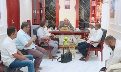 مدير عام سيئون يطلع على آلية تنفيذ الجولة الثانية لحملة التحصين ضد مرض شلل الأطفال 2024م