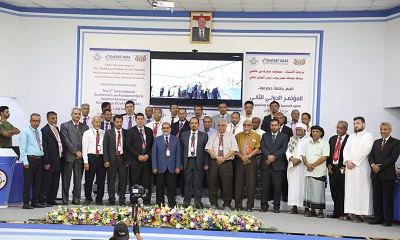 مؤتمرٌ علمي بجامعة حضرموت .. والمحافظ : البحث العلمي قاطرة الحلول العلمية لإشكالات المجتمع ورفع تصنيف الجامعة