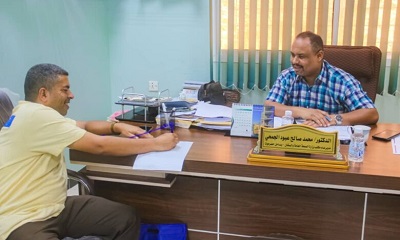 مكتب وزارة الصحة و السكان بحضرموت الساحل يسلم مكتب الصحة بمحافظة تعز حصتهم من المنحة الطبية الصينية