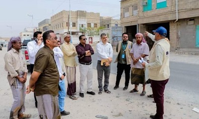 خلال استلامه مشروع استراتيجي.. مدير عام مديرية غيل باوزير يثني على جهود السلطة المحلية بالمحافظة ويشكر الشركاء