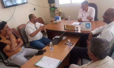 لقاء يناقش آلية تنفيد مشروع “صحتنا أولا” بمديرية غيل باوزير 