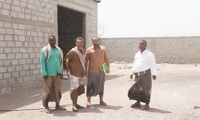 مدير أمن بروم ميفع ومهندس المشاريع بالمحافظة يقومان بزيارة لمبنى مكافحة المخدرات بالمديرية لرفع الإحتياجات اللازمة