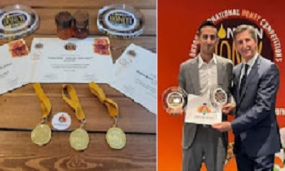 عسل السدر الحضرمي يفوز بأعلى جائزة دولية بلندن واختياره العسل الأفضل جودة في العالم 2024