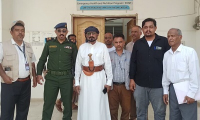 مدير عام شبام يدشن الحملة الوطنية للتحصين ضد مرض شلل الأطفال بالمديرية